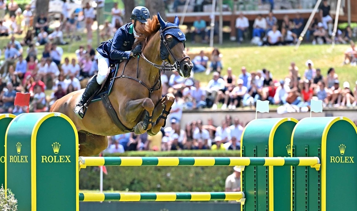 La storia del Gran Premio Roma 1 Denis Lynch Rolex Gran Premio Roma 2022 ph Sport e Salute S. Ferraro