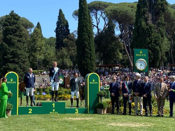 Andre Thieme conquista il Rolex Grand Prix Roma 2023 a Piazza di Siena 2023