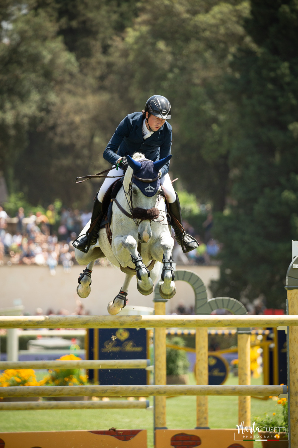 Si stringe il conto alla rovescia per la 90° edizione dello CSIO di Roma 1 Martin Fuchs - SUI - on Leone Jei - Piazza di Siena - 89° Csio Roma 2022 - Rome Rolex Grand Prix