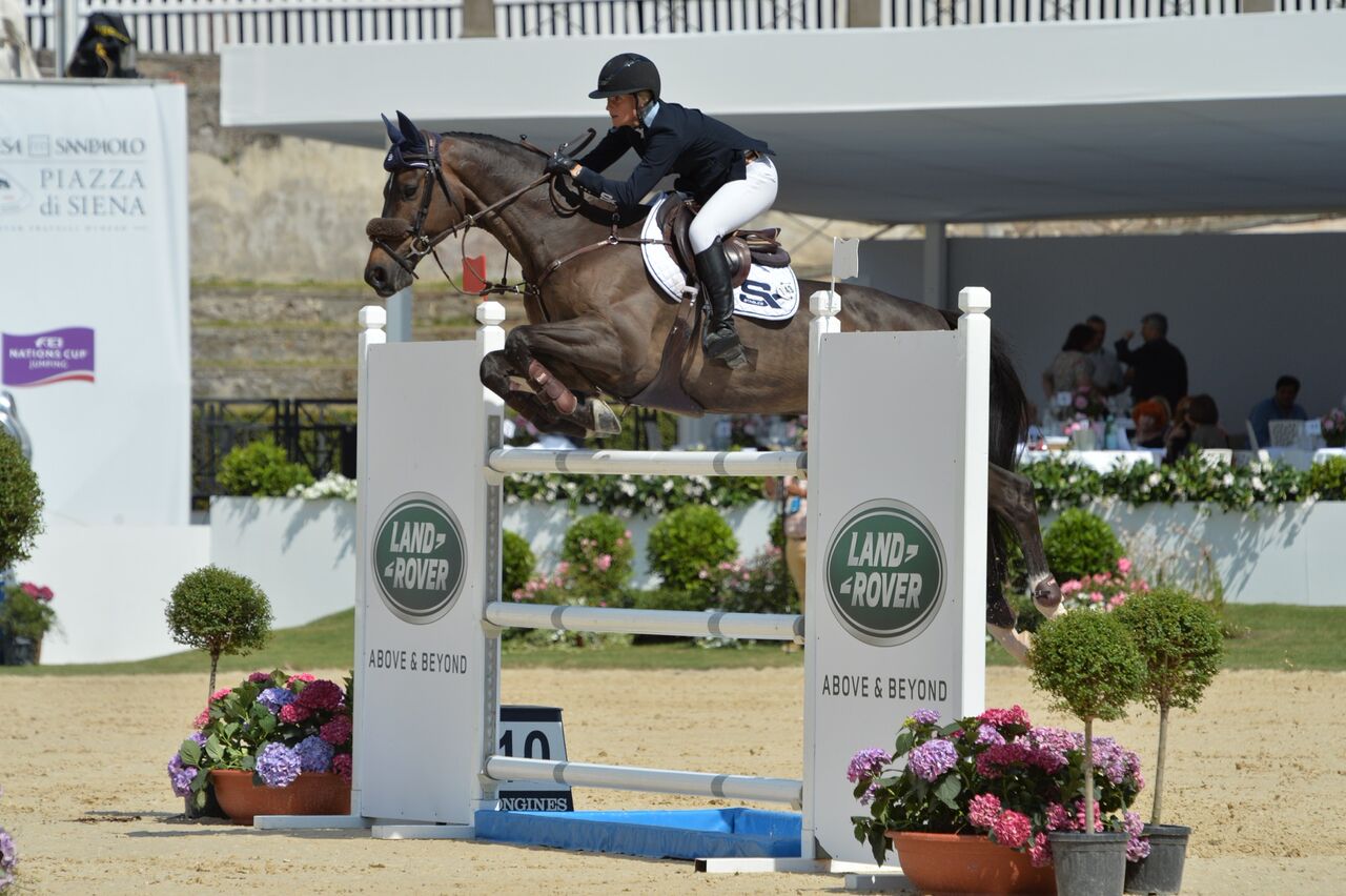 Csio Roma : il Premio Land Rover alla svedese Petronella Anderson 1 1 Petronella Andersson Entre Nous PhCsioRoma MProli