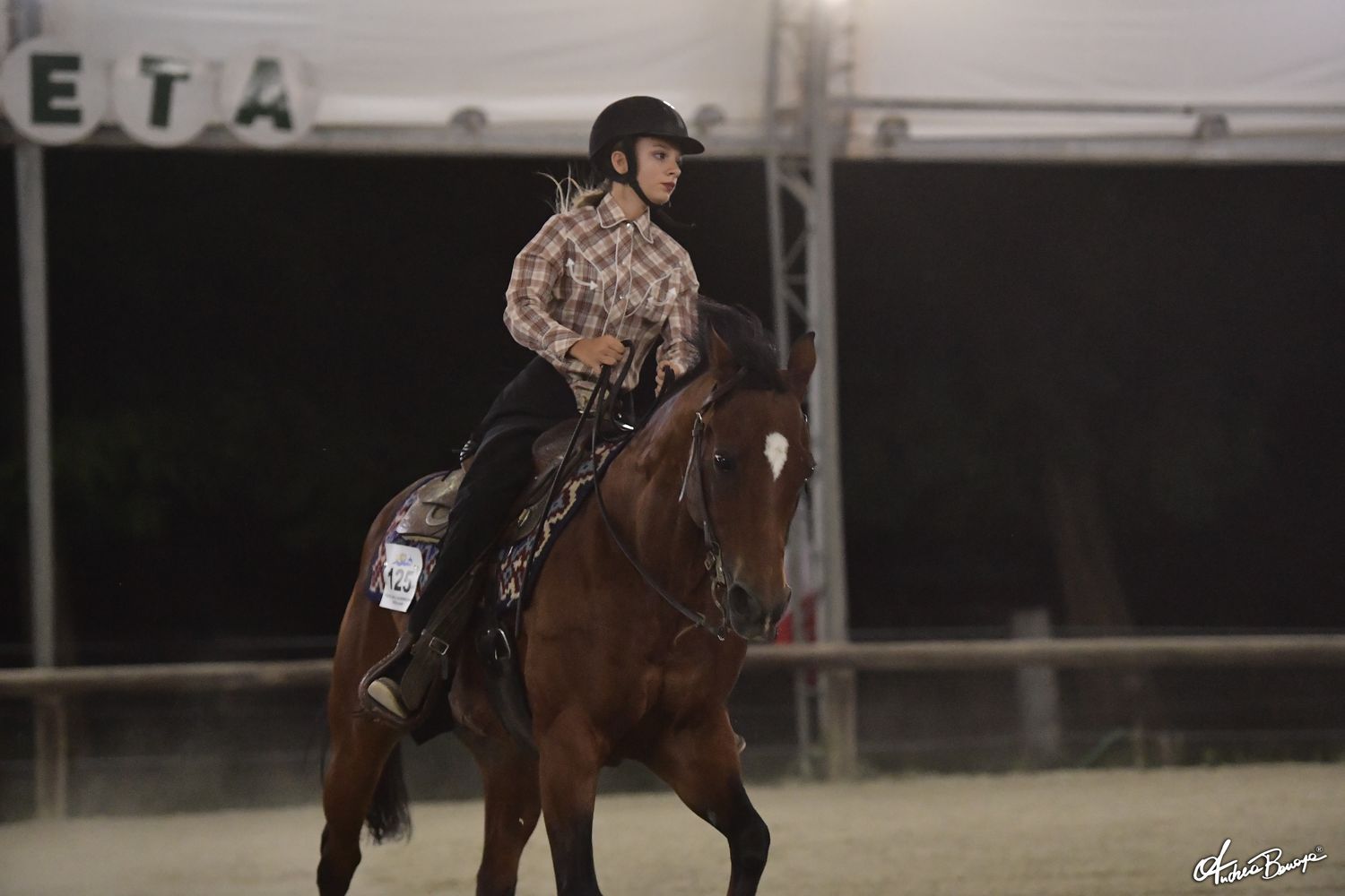Cavalieri e ‘cowboy’ insieme a Le Siepi 1 2 Western foto Andrea Bonaga1