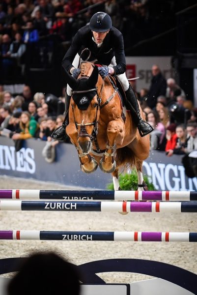 3rd placed Kevin Staut FRA riding Silver Deux de Virton H D C credits FEI Katja Stuppia