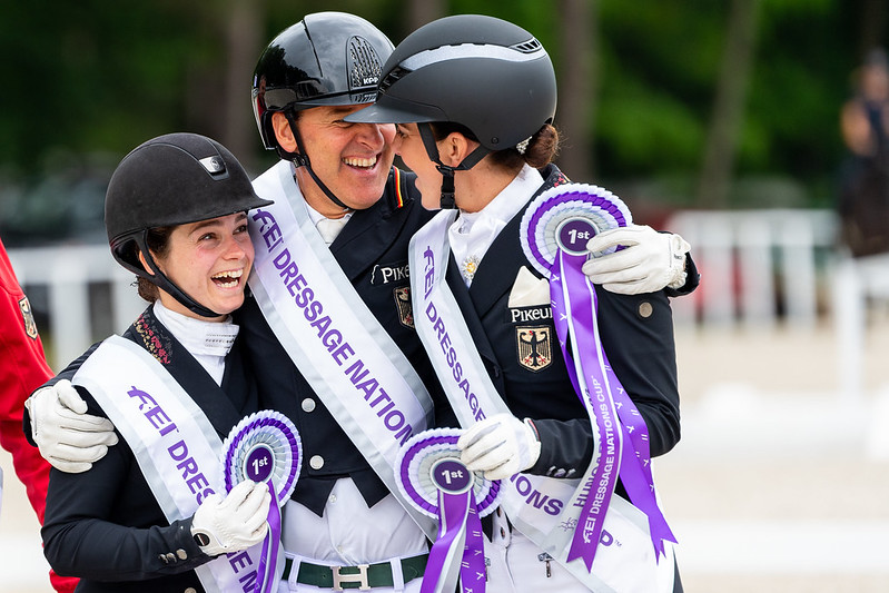 Foto FEI (c) - Il Team GERMANIA vince la FEI Dressage Nations Cup™ 2023