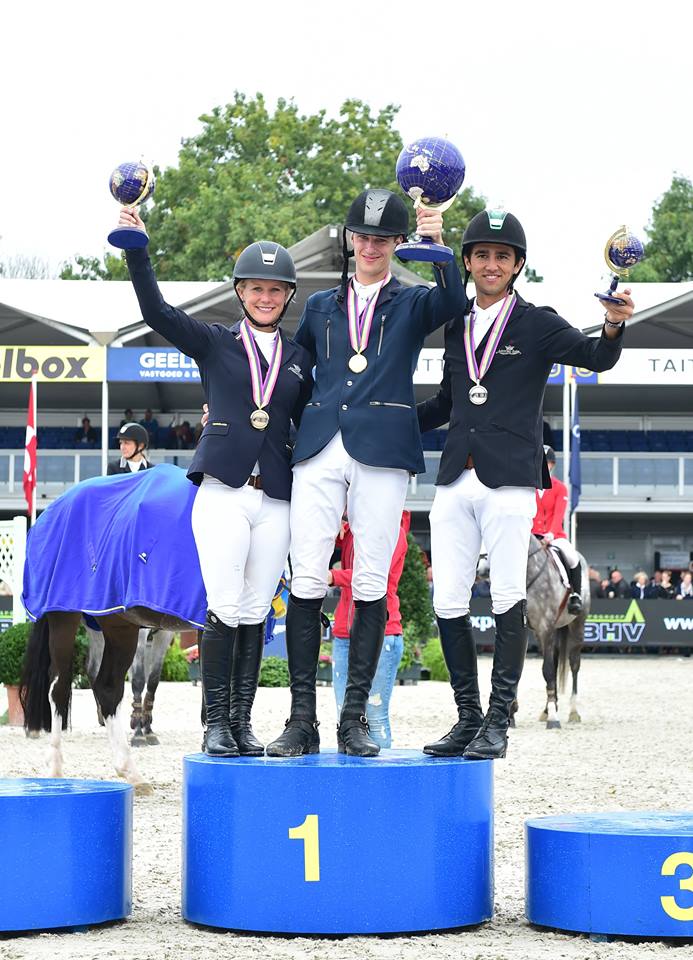 FEI World Breeding Jumping Championships for Young Horses 2014: the first title is awarded. 1 5years