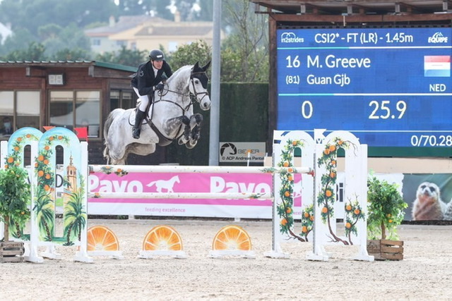 L'Olanda vince la prima 1m45 del CSI2* di Valencia con Michael Greeve e Guan Gj 1 7B88D97A 301B 49CC B6A5 1B4CE9A5A2E1