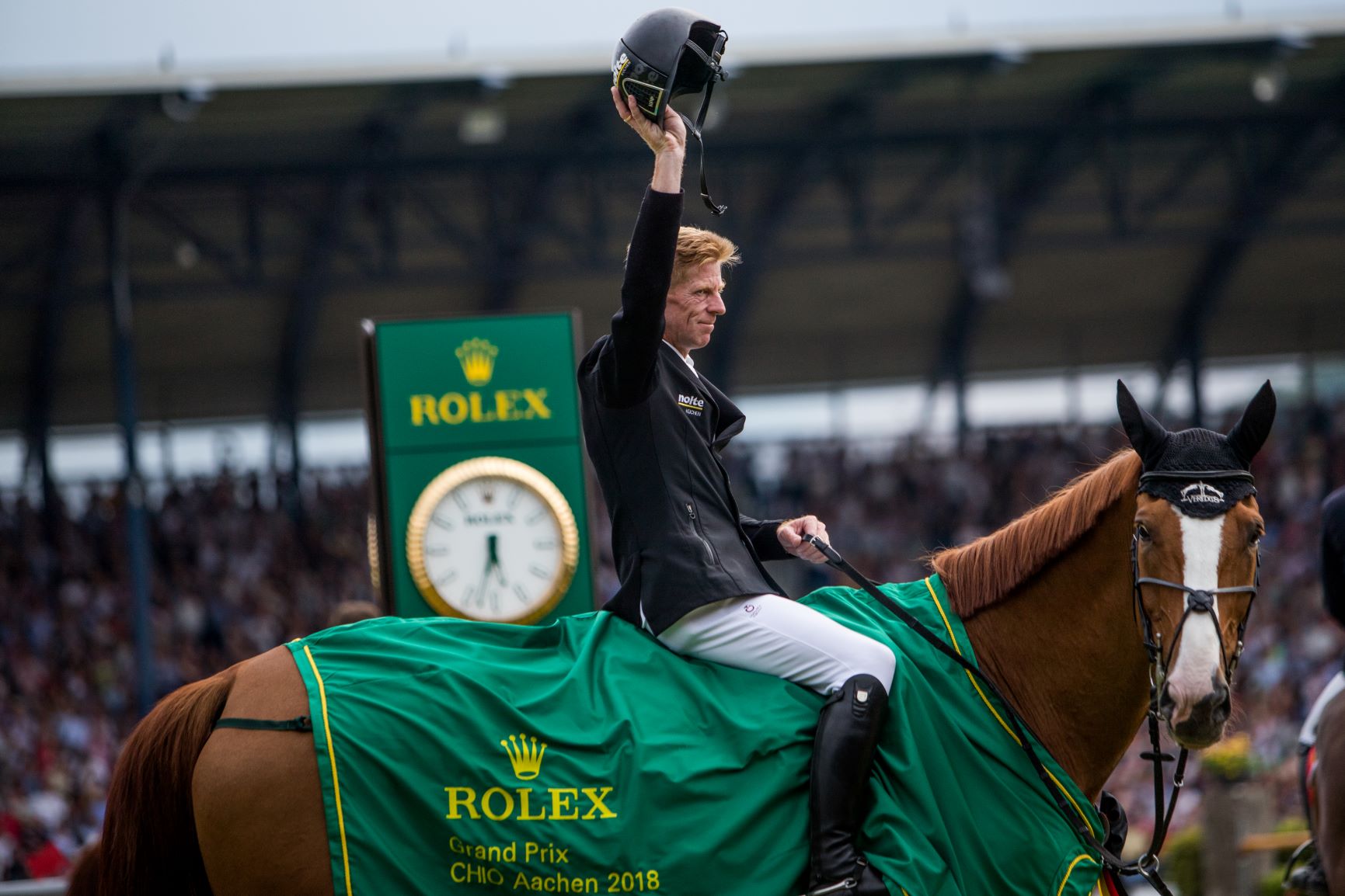 MARCUS EHNING CLAIMS VICTORY IN THE ROLEX GRAND PRIX AT CHIO AACHEN FOR THE SECOND TIME 1 AACH18an ehning