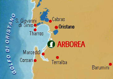 I pony protagonisti all’Ala Birdi 1 AlaBirdi map