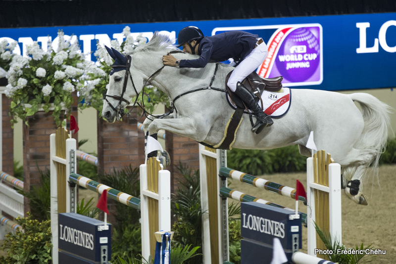 FEI World Cup finals 2015: Bertram Allen leading the way after the first stage. 1 Allen B LASV15X1482 1