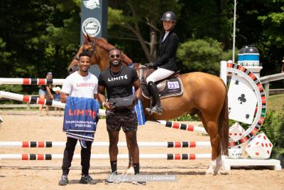 Katie Laurie and Cera Caruso Race to Win $36,600 Limitless Performance Speed Classic CSI4* at Traverse City Spring Horse Show 4 Allyson LAGIOVANE Phelps Photo