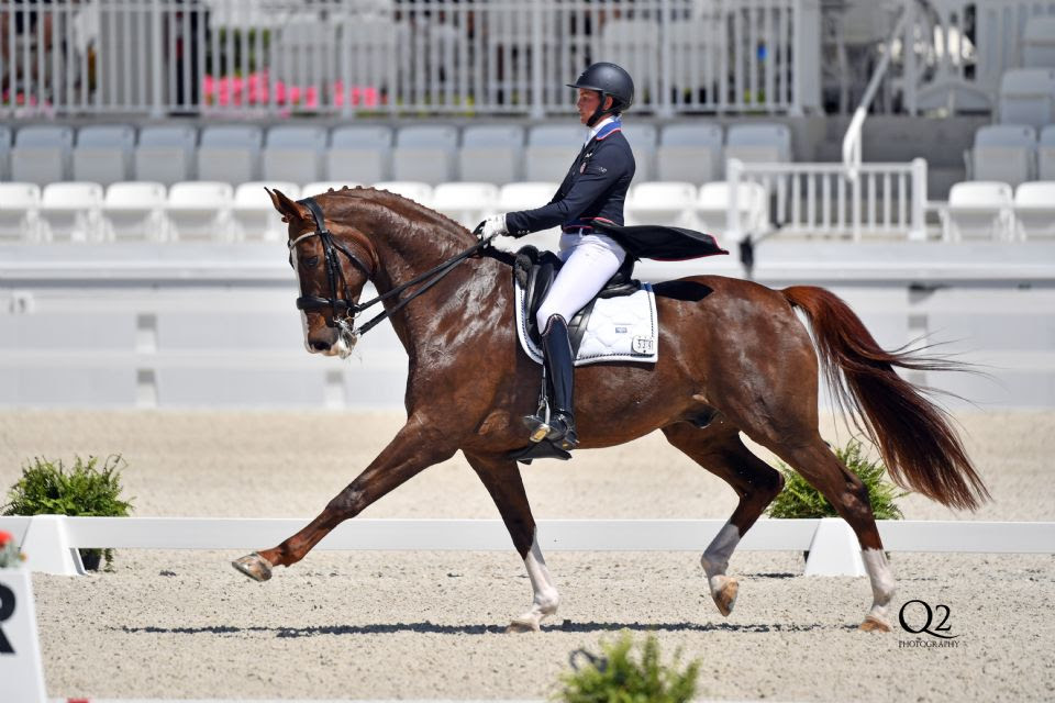 Anna Marek e Duvel ottengono la terza vittoria nel CDI Small Tour al World Equestrian Center Dressage III 1 Anna Marek and Duvel. Photo by Q2 Photography