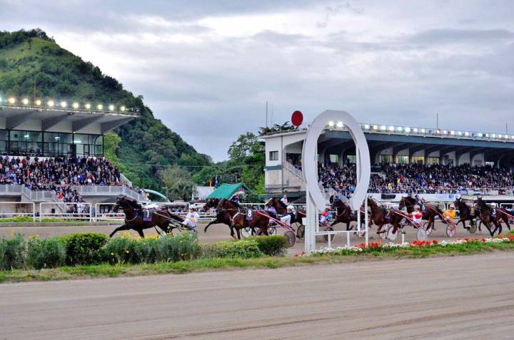 Roberto Andreghetti wins the Lotteria GP. 1 Arrivo Agnano 1