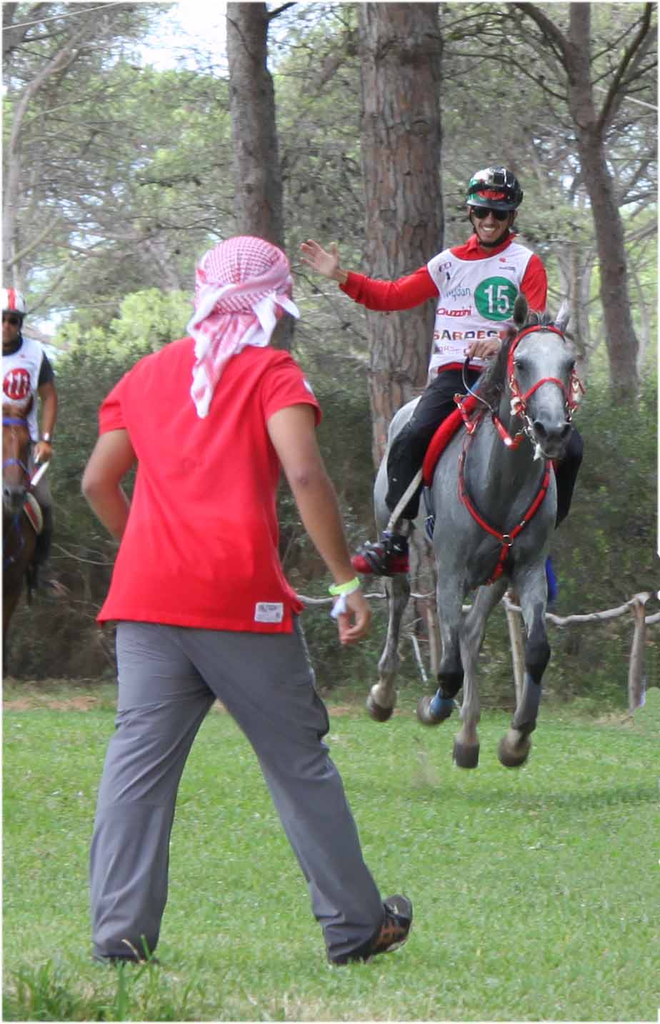 NELLA 120 KM SI IMPONE SAEED MOHD KHALIFA AL MEHAIRI A SAIF AHMED MOHAMMED AL MAZROUI IL PRIMO POSTO NELLA 90 KM 1 Arrivo 120