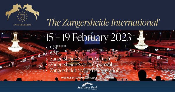The Zangersheide International 5 Banner website