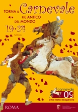 CARNEVALE romano 2009 manifesto 1