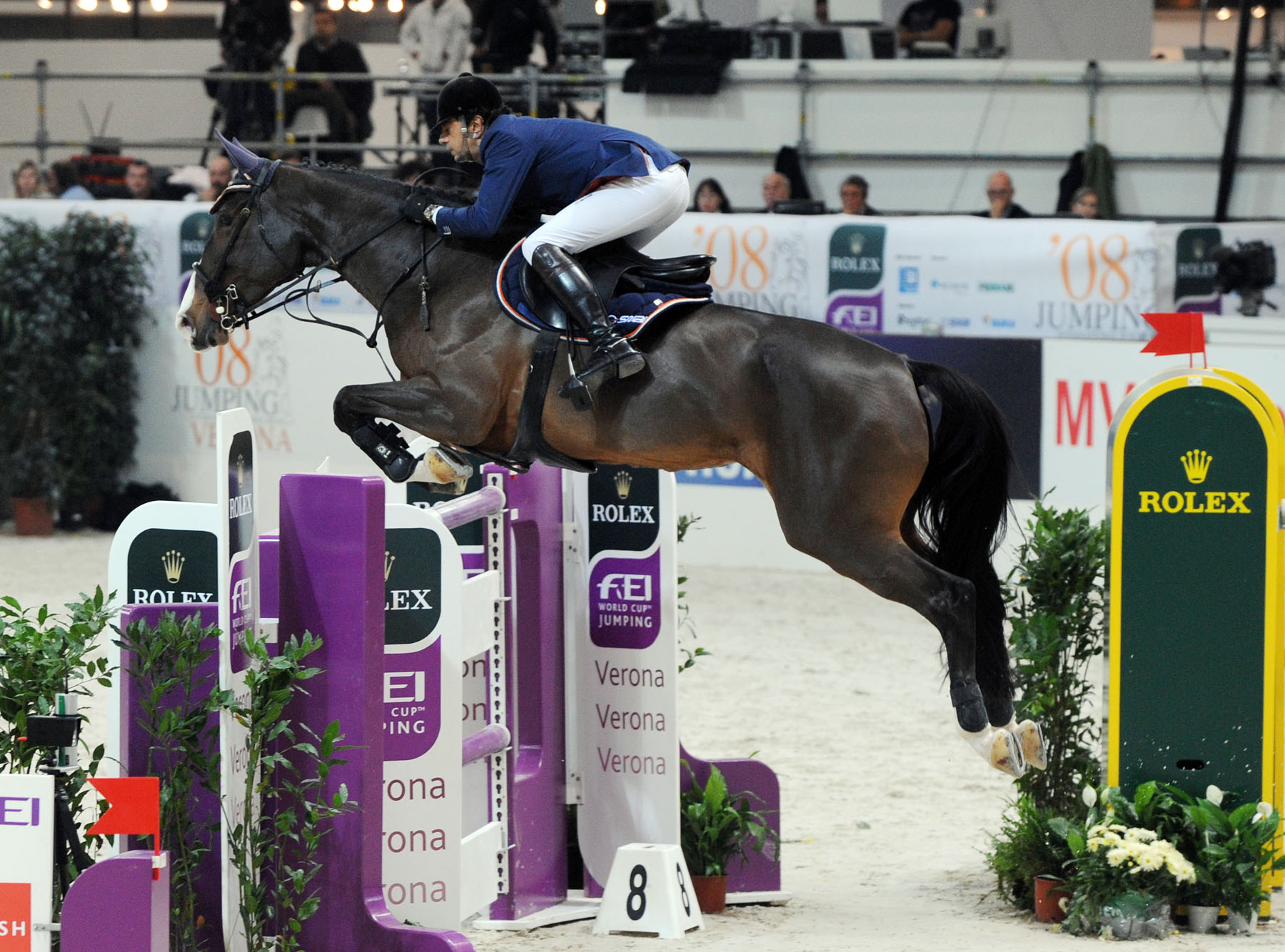 Parterre de Roi per la tappa scaligera della Rolex FEI World Cup™ 1 CHIAUDANI Natale SNAI SELDANA