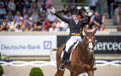 Interview with Isabell Werth, she sets up camp in Aachen 1 CHIO Aachen credits photo