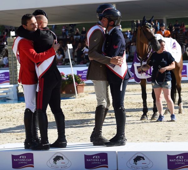 CSIO Roma premiazione Italia 1