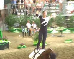 WEG 2010. Volteggio. Perfetta Anna Cavallaro nel 1° Round di Freestyle. Ammessa alla fase finale. 1 Cavallaro