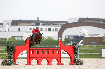 Correddu Francesco ITALIA Necofix FEI EUROPEAN CHAMPIONSHIP YR JR CH 2017 @ X BIONIC SPHERE WED 05 1ST INDIVIDUAL QUALIFIER JUNIORS C 140 6355 1