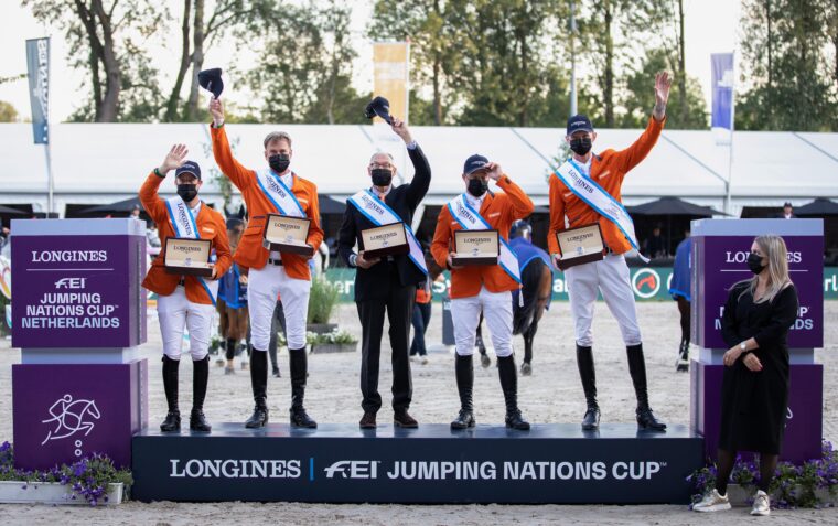 Dutch clinch victory on home ground in Rotterdam 1 DV TeamNL nationscup springen CHIO Rotterdam 0