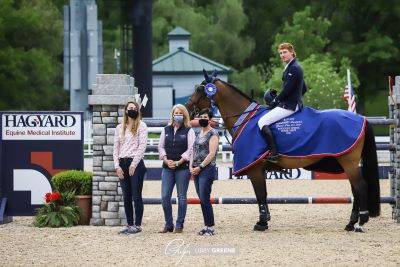 Daniel Coyle and Legacy are Unstoppable to Win $137,000 Hagyard Lexington Grand Prix CSI3* at Kentucky Spring Horse Show 5 Daniel Coyle and Lagacy credit photo Phelps Libby Greene