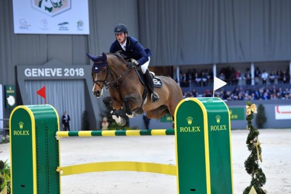 Daniel Deusser Callisto Blue at the Trophee de Geneve Photo Rolex Grand Slam Kit Houghton