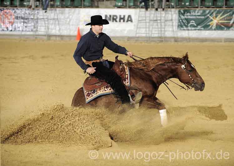 Equitazione Americana: Nrha European Futurity ‘Open to the World’ - Bernard Fonck e Sail On Top Whizard Nrha European Futurity O 1 Eq am Bernard Fonck Sail On Top Whizard