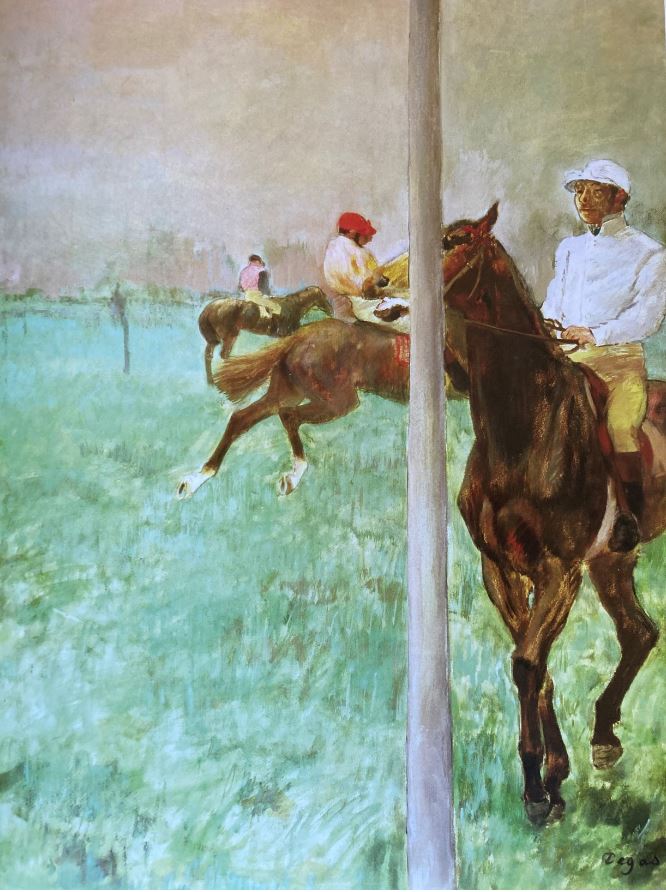 Fantini prima della corsa.Degas