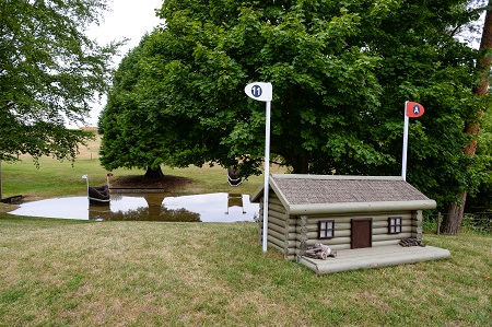 Fence 11 abc 12 ab Land Rover Burghley Horse Trials 2018 credits Peter