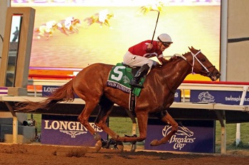 Florent Geroux Gun Runner Breeders Classic 2017 winners 1