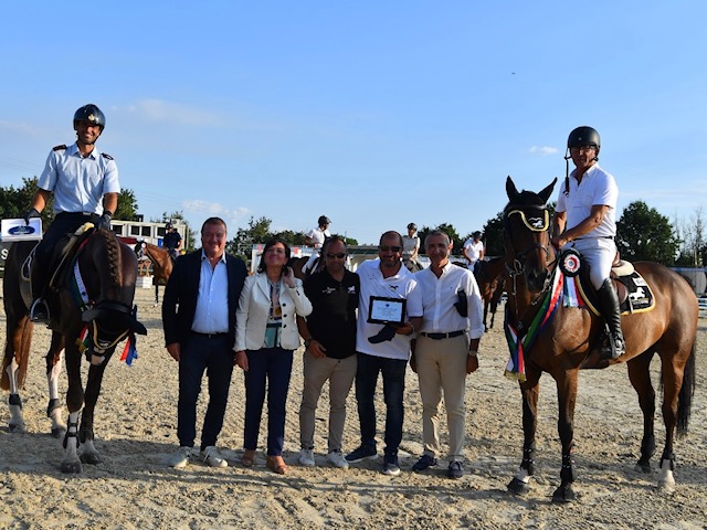 ITALIAN CHAMPIONS TOUR: apoteosi GOLDSPAN e CAVALLERIA TOSCANA RG TEAM ad Arezzo 1 GOLDSPAN Winners Tappa Coppa Italia ICT Arezzo 21 agosto