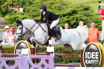 Global Champions League, Miami Glory miglior team del primo round di Berlino 1 Georgina Bloomberg USA Manodie LGCT