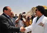 Gheddafi Berlusconi