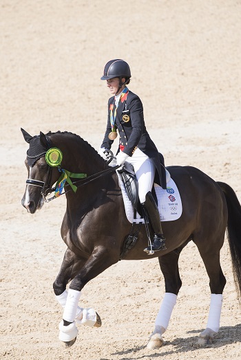Rio 2016: Dujardin makes it back to back golds 1 Gold Medal winner Charlotte DUJARDIN GB Valegro 1