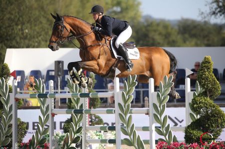 Imbattibile Holly Smith a Grimaud all'Hubside Jumping Grimaud 1 Holly Smith Grimaud c Sportfot 0