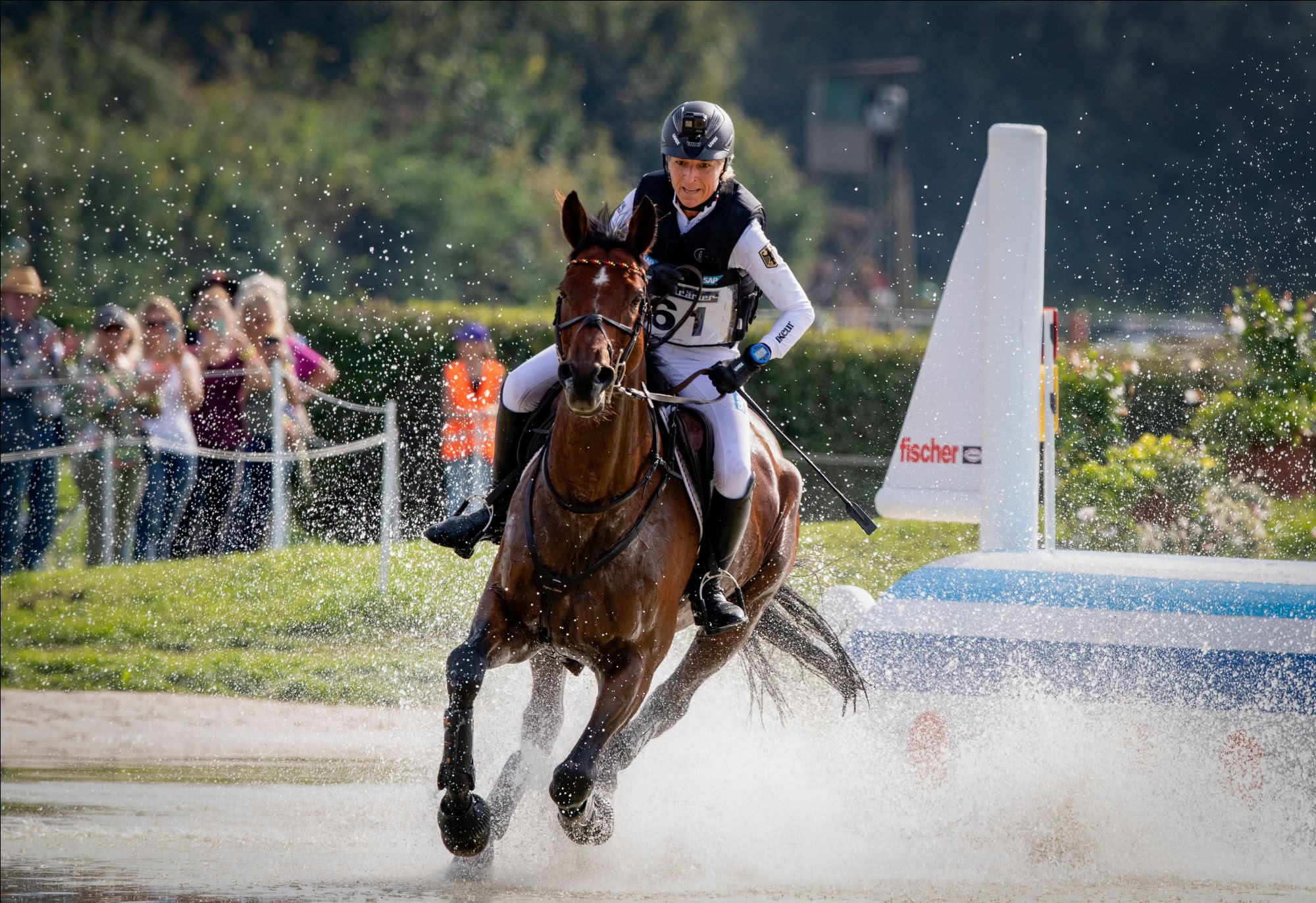Pratoni del Vivaro (Roma) FEI World Championships 2022 Eventing and Driving 1 Ingrid Klimke photo FEI di Richard Juilliart