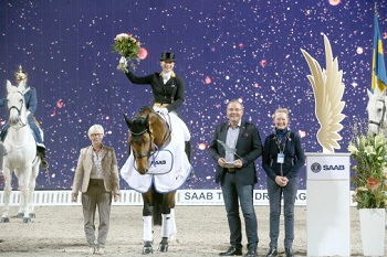 Saab Top 10, sul trono la Regina Isabell 1 Isabell Werth GER Emilio Saab Top 10 GP credits Roland Thunholm