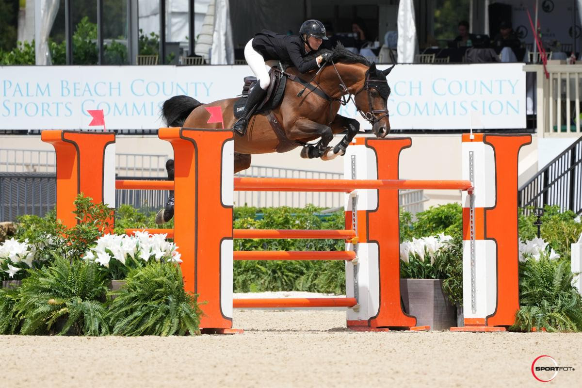 CSI4* Wellington: Isabella Russekoff e Balou's Fly High vincono la Douglas Elliman 1.45m al WEF 11 1 Isabella Russekoff and Balous Fly High. © Sportfot