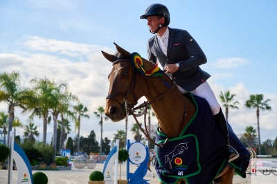 Julien Epaillard si aggiudica la vittoria del GP del CSI2* ad Oliva Nova dello Spring MET II 2021 5 JE gp Oliva nova