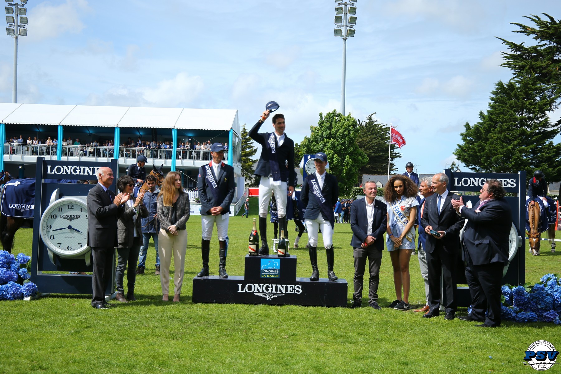 Grand Prix Longines di La Baule, vittoria al brasiliano Pedro Junqueira Muylaert 1 JUNQUEIRA MUYLAERT Pedro podio