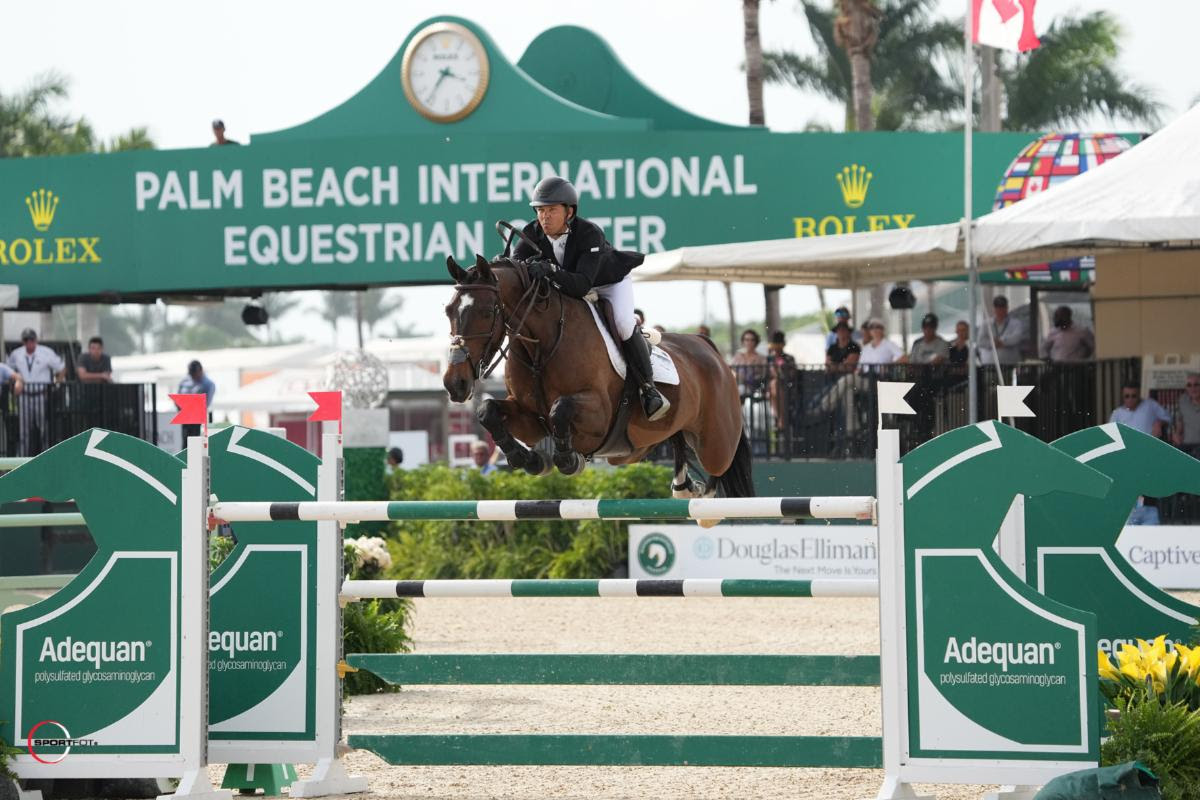 Kent Farrington Finishes First in $75,000 Adequan® WEF Challenge Cup Round IX CSI5* 1 Kent Farrington and Orafina. © Sportfot 0