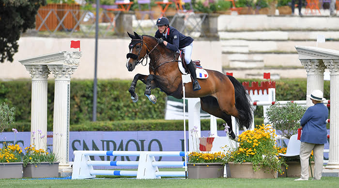 Coppa delle Nazioni Intesa Sanpaolo: la Francia fa venti 1 Kevin Staut e Visconti du Telman ph. Sport e Salute S.Ferraro