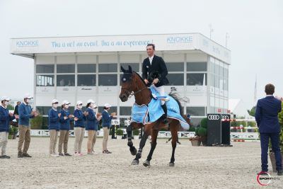Michael Hughes Seizes The Win In The Henders & Hazel CSI3* Grand Prix at Knokke Hippique 5 Knokke Hippique Michael Hughes ©Sportfot