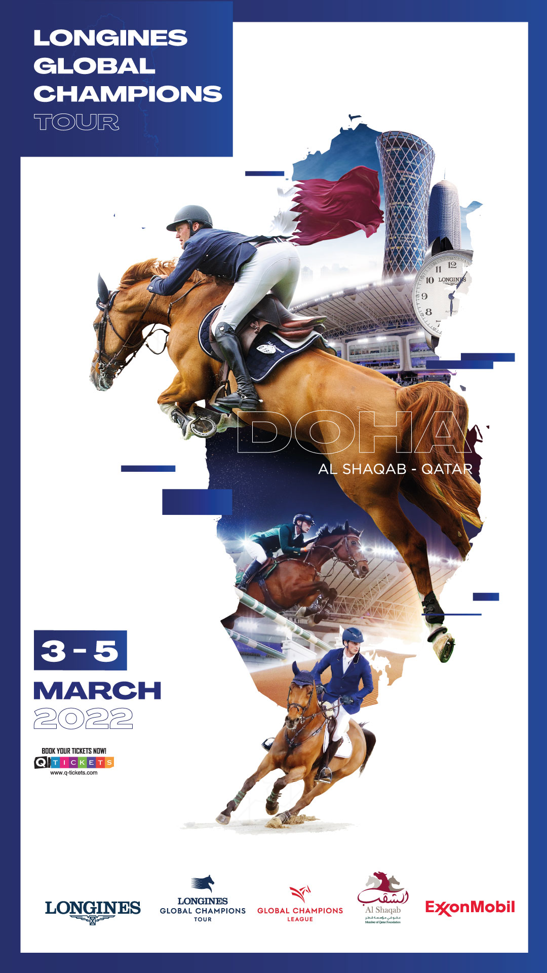 CSI5* LGCT Doha: inizia il Longines Global Champions Tour e la Global Champions League 2022 1 LGCT Doha