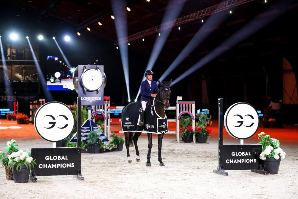 Olivier Robert and Velvote des Aubiers Fly The French Flag In Perfect Prelude To Longines Global Champions Tour Finals 1 LGCT I