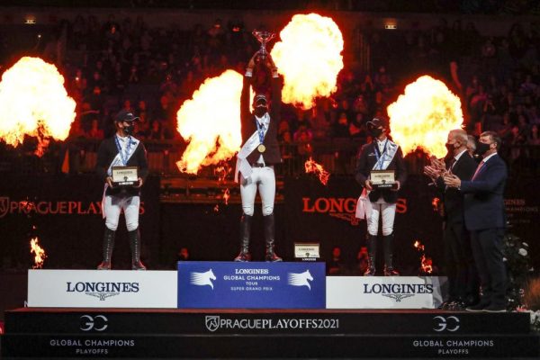 Supersonic Swedes Henrik von Eckermann and King Edward Crowned €1.25 million LGCT Super Grand Prix 5 LGCT c PRAGUE PLAYOFFS