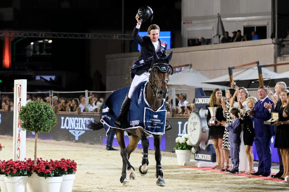 Kenny Dominates with Dazzling Longines Global Champions Tour Grand Prix du Prince de Monaco Win 1 LGCT monaco Darragh Kenny
