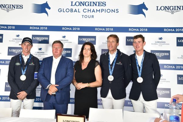 LGCT roma podio di giuseppe tops