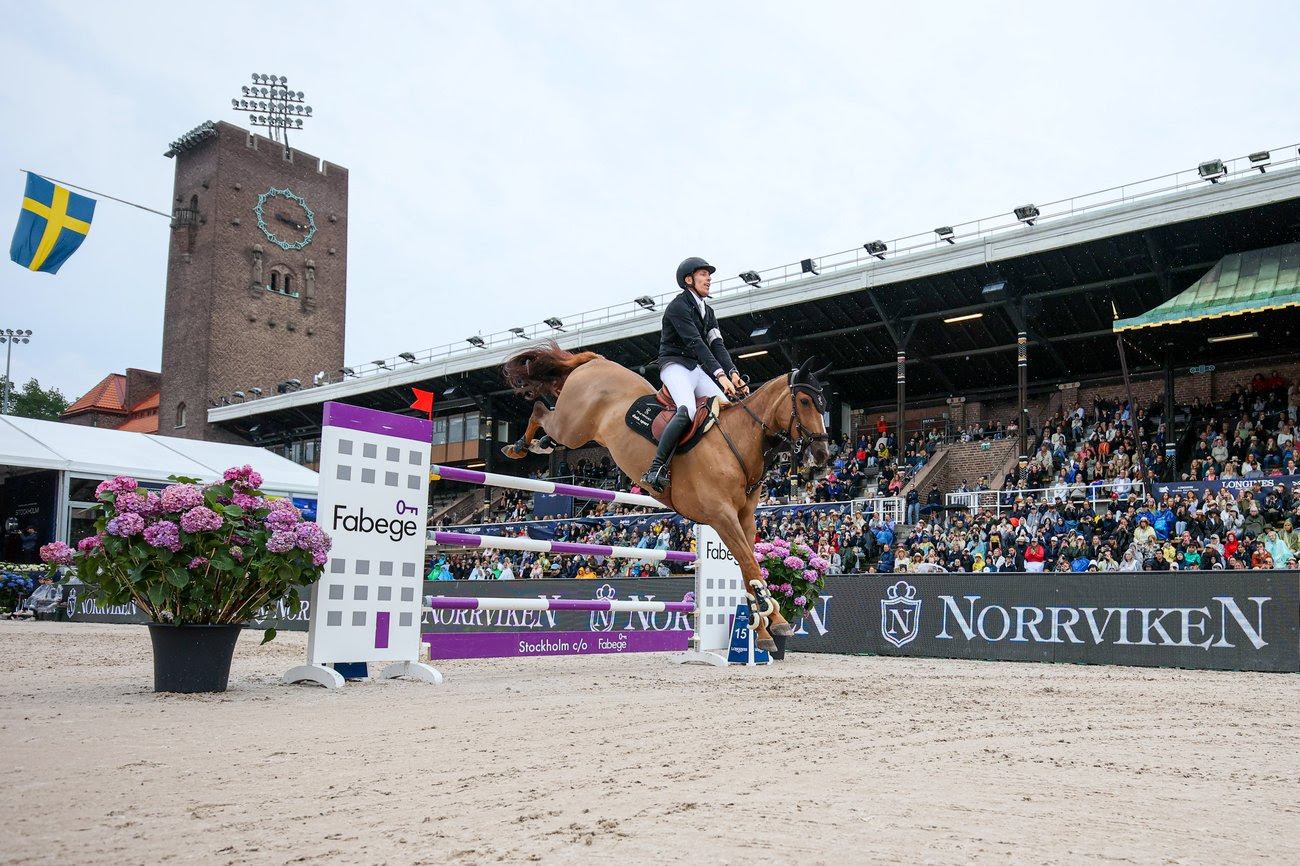 Henrik von Eckermann the winner of LGCT Grand Prix of Stockholm 2023