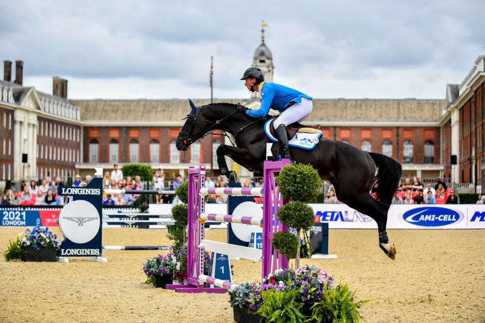 longines champions tour results